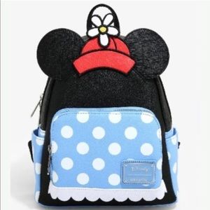 Minnie Mouse Rare polka dot mini backpack